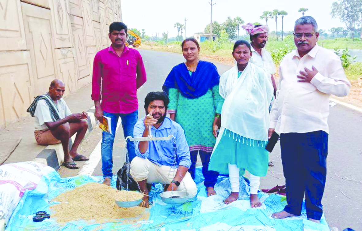 వరి కోతలు ప్రారంభం
