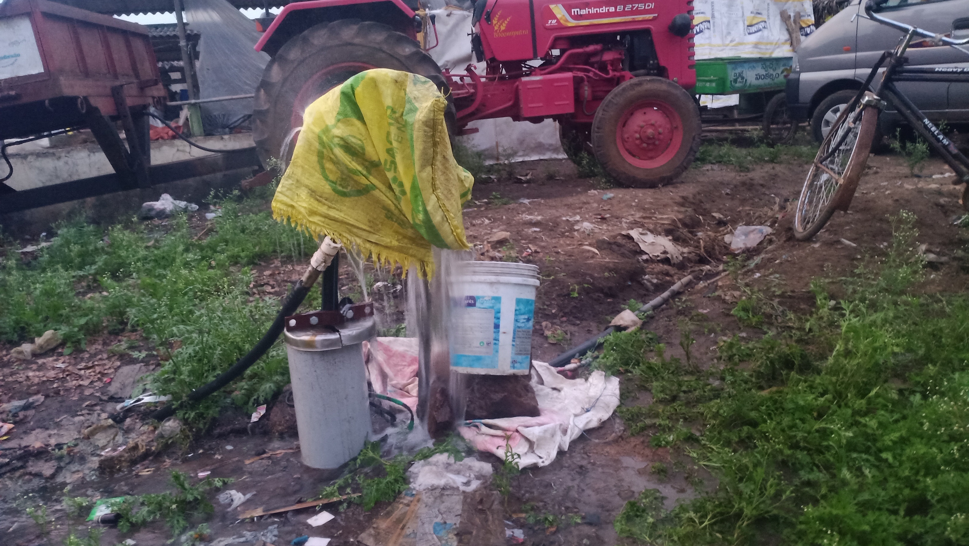 యథేచ్ఛగా తాగునీరు వృథా!