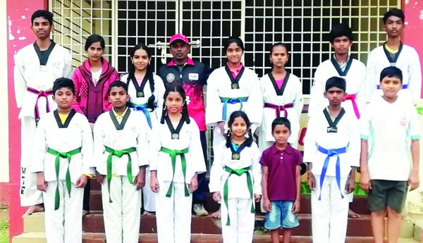 తైక్వాండో పోటీలకు విద్యార్థుల ఎంపిక