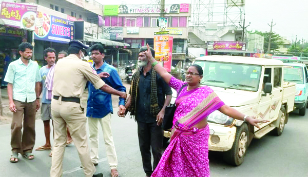  కేంద్ర మంత్రి కిషన్‌రెడ్డి పర్యటనపై నిరసన