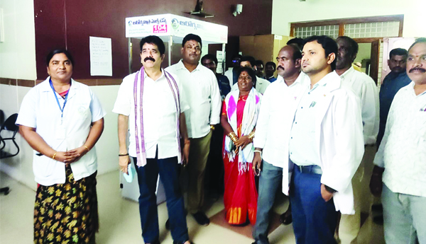 రూ.49.50 లక్షలతో ప్రభుత్వ ఆసుపత్రిలో మౌలిక సదుపాయాలు