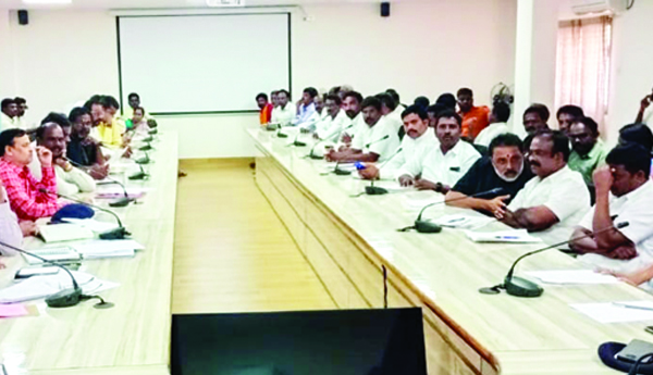 ఎన్‌ఎఒబి నిర్వాసితుల సమస్యలపై సానుకూలంగా చర్చలు..