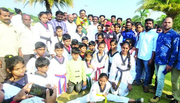 రాష్ట్రస్థాయి తైక్వాండో పోటీల్లో విద్యార్థుల ప్రతిభ