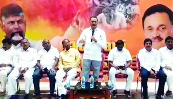 వైసిపి అరాచక పాలనపై పోరాటం