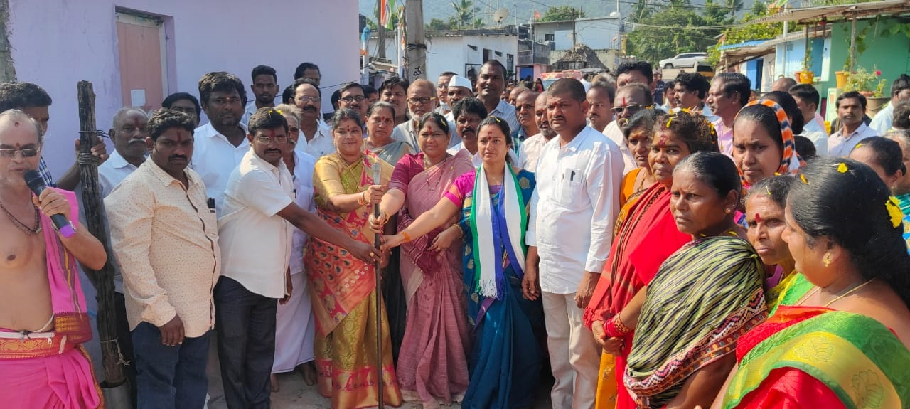  అభివృద్ధి పనులకు శంకస్థాపన