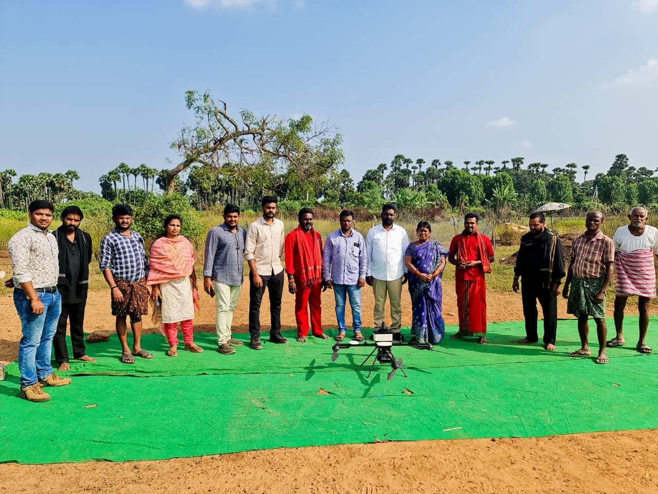 డ్రోన్ల సాయంతో సమగ్ర భూసర్వే