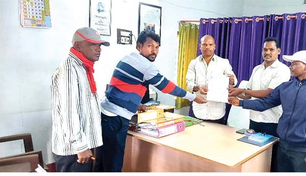 కాఫీ కార్మికుల సమస్యలపై సిఐటియు వినతి