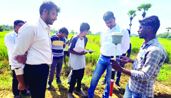 రీ సర్వే భూమి సరిహద్దుల గుర్తింపు