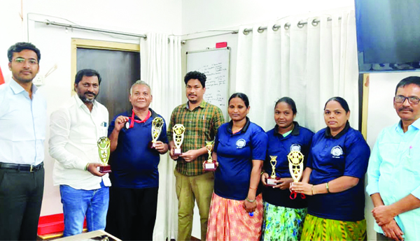 రెవెన్యూ క్రీడల్లో ఉద్యోగుల ప్రతిభ