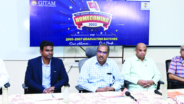 గీతం ప్రగతిలో పూర్వవిద్యార్థుల భాగస్వామ్యం