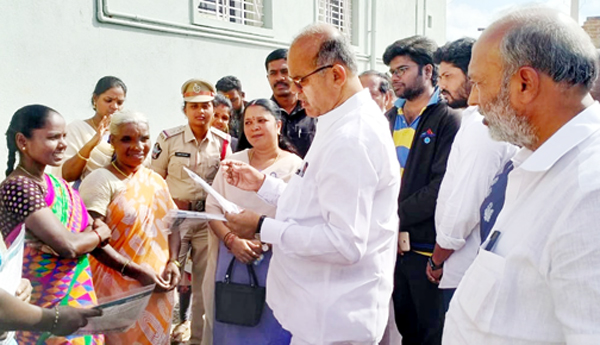 అర్హలందరికీ సంక్షేమ పథకాల లబ్ధి : 'చింతల'