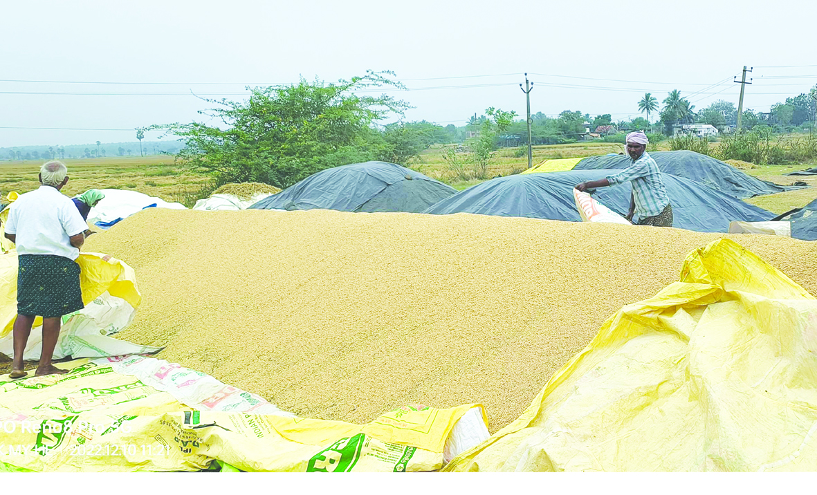 ధాన్యం అమ్ముకునేందుకూ కష్టాలే..!