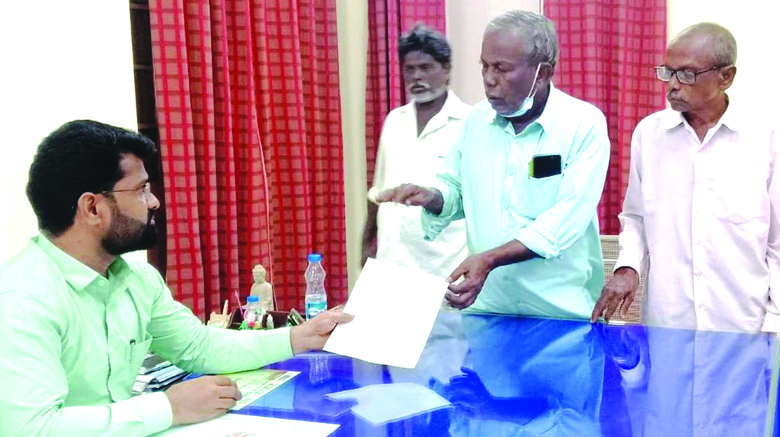 రశీదులివ్వాలి