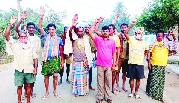 సిఐటియు జిల్లా మహాసభపై ప్రచారం