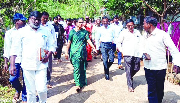 ఎన్‌ఎఒబి నిర్వాసిత కాలనీలో మౌలిక వసతులు