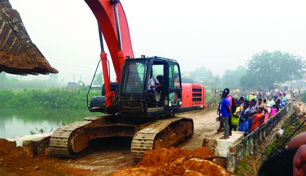 వడ్డాది వంతెన మరమ్మతు పనులు ప్రారంభం
