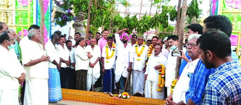 పోలేరమ్మ ఉత్సవానికి చాటింపు