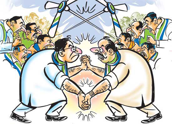 'అధికారం'లో అసమ్మతి సెగ