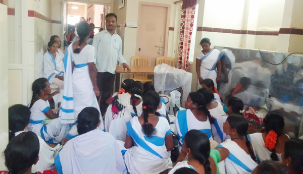 asha-workers-protest-in-paderu