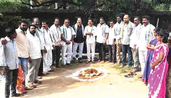 డ్రెయినేజి పనులకు శంకుస్థాపన