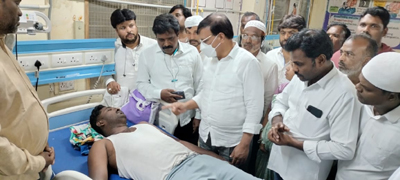 నలుగురికి గాయాలు