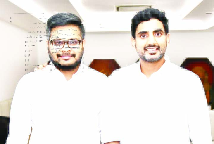 లోకేష్‌ను కలిసిన సుధాకర్‌