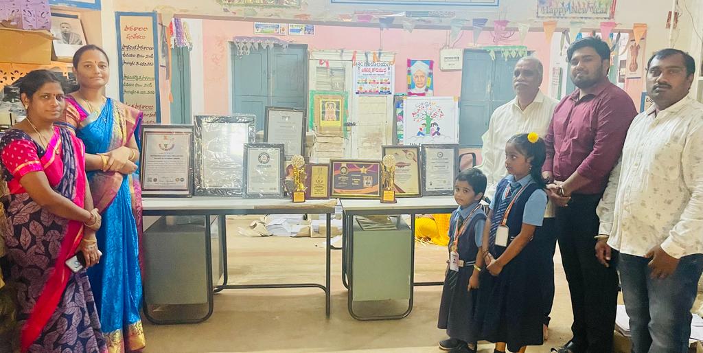 'నలంద' విద్యార్థులకు ఎంఇఒ ప్రశంసా