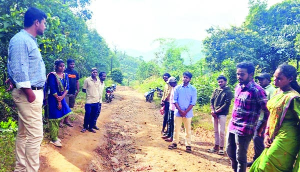 మారుమూల గ్రామాలకు రహదారులు