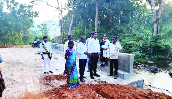 రహదారుల ఏర్పాటుకు చర్యలు