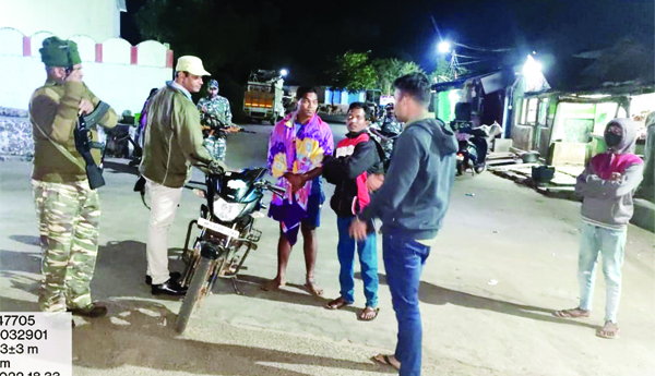 ఎదురు కాల్పులతో విస్తృత తనిఖీలు