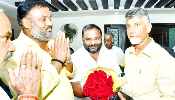 చంద్రబాబును కలిసిన 'చమర్తి'