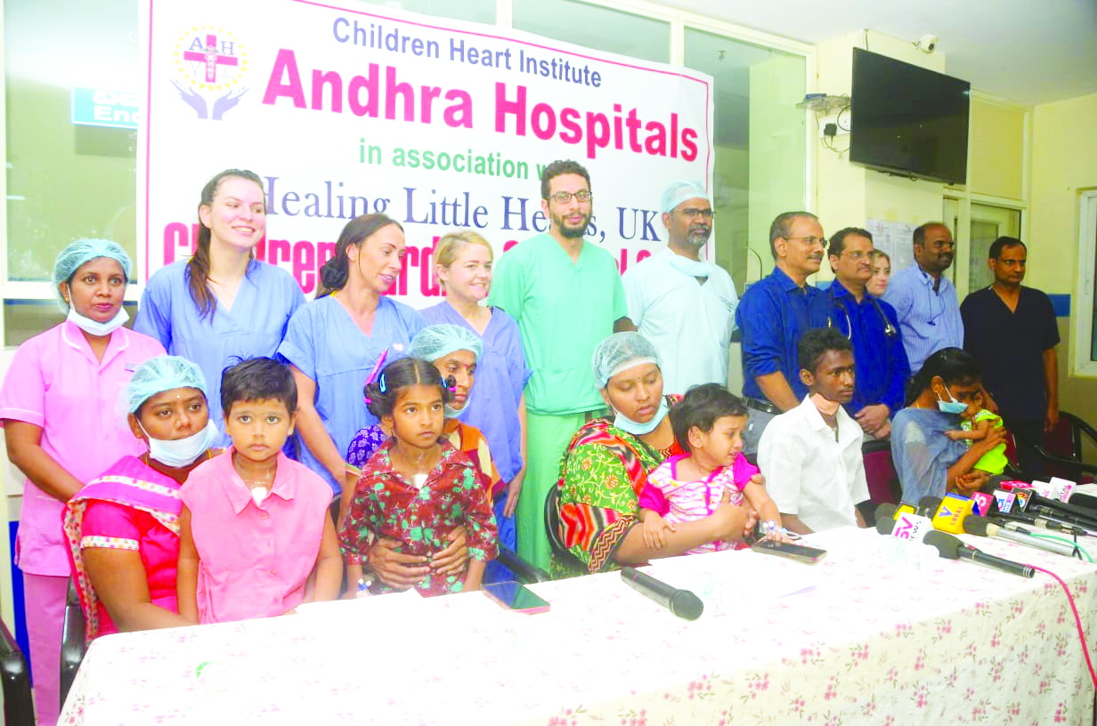 గుండె సర్జరీల ఉచిత క్యాంపు విజయవంతం