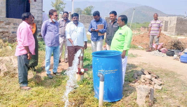 bore-at-new-jagananna-colony