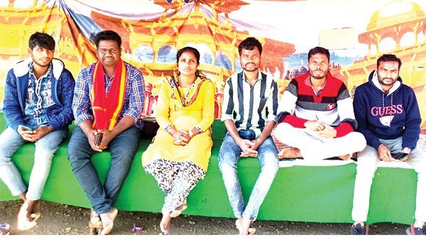 21వ రోజుకు రిలే నిరాహార దీక్షలు