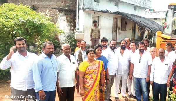 కాలువల నిర్మాణానికి శంకుస్థాపన