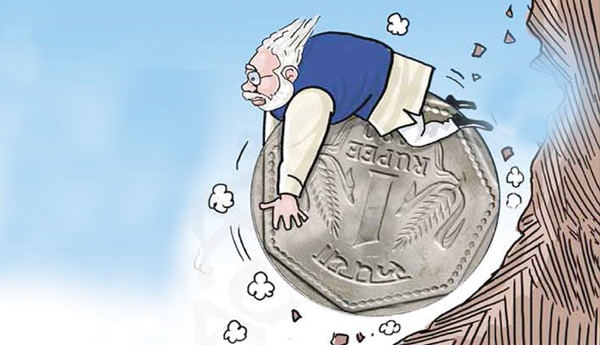 Falling-rupee-is-Modis-talent