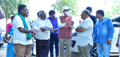 స్థలాల పరిశీలన