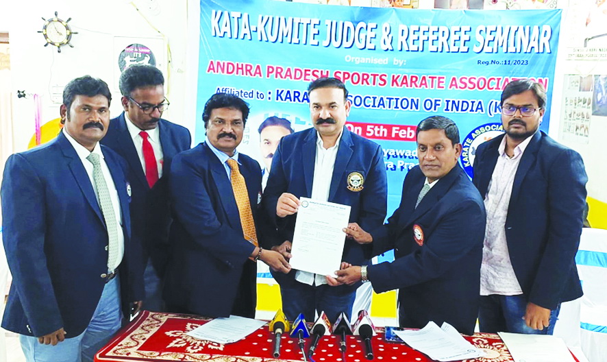 ఎపి స్పోర్ట్స్‌ కరాటే అసోసియేషన్‌కు 'కారు' గుర్తింపు