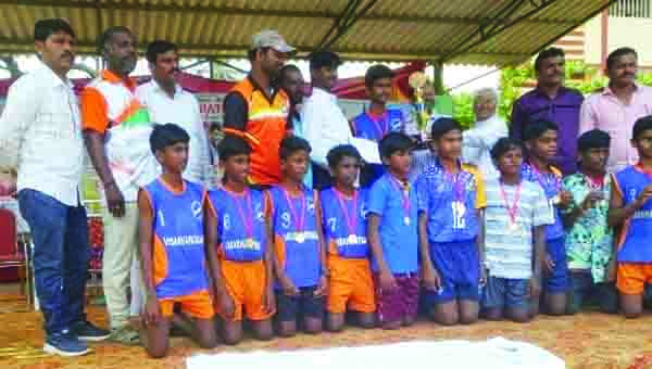 ముగిసిన రాష్ట్ర స్థాయి ఖోఖో పోటీలు