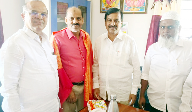 మైనార్టీల అభివృద్ధే లక్ష్యం : 'చింతల'