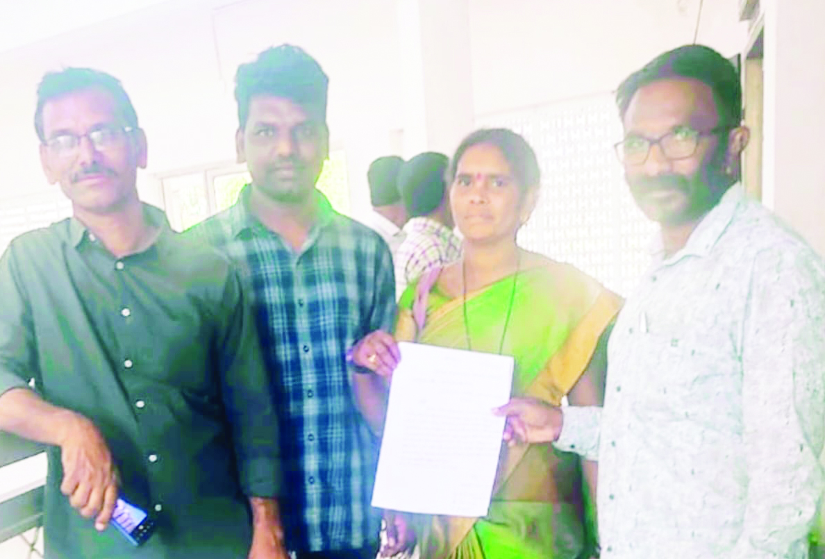 నిర్వాసితులకు న్యాయం చేయాలి : ఎంపిపి