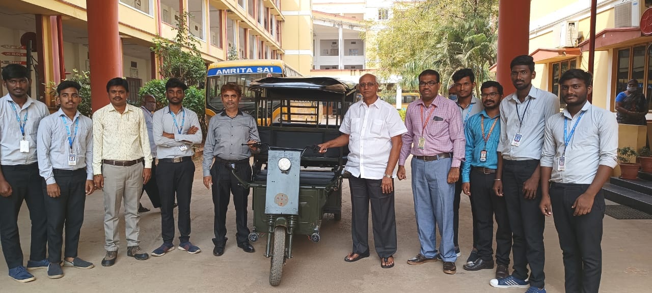 అమ్రితసాయి విద్యార్థుల వినూత్న ఆవిష్కరణ