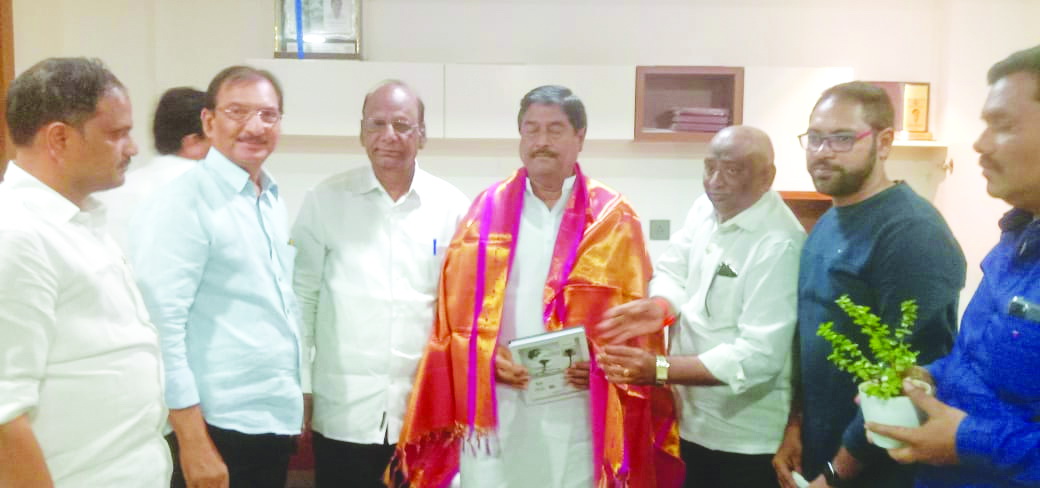 నిర్మాణ రంగ సమస్యలపై వినతి