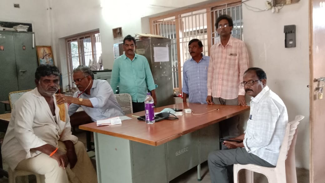 వైద్య శిబిరానికి విశేష స్పందన