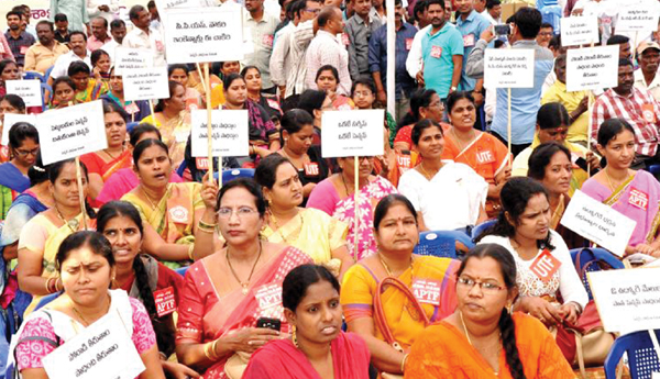 bjp-govt-attack-on-old-pension-scheme-employees-article-by-kotireddy