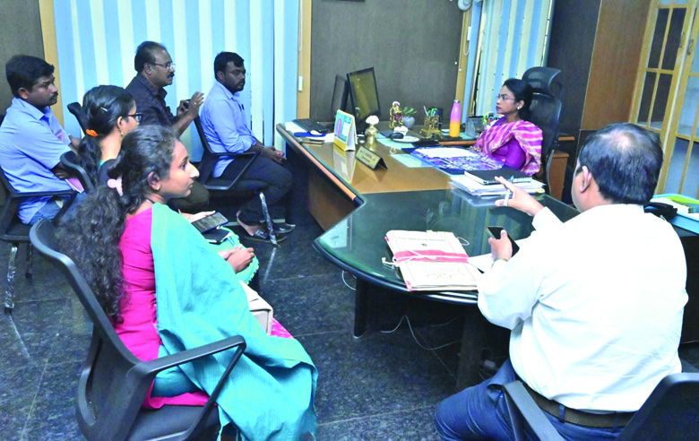 భూహక్కు రీ సర్వే పనులు వేగవంతం