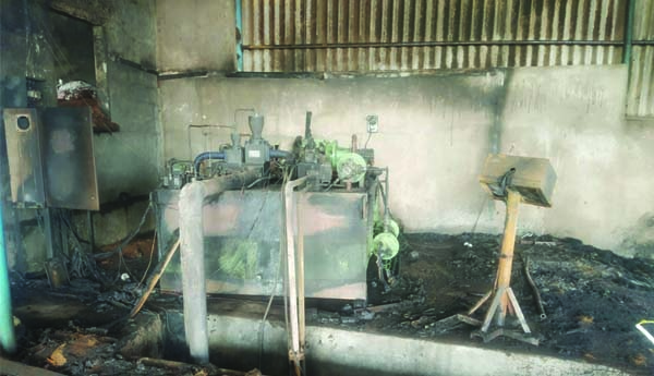 పీచు పరిశ్రమలో భారీ అగ్నిప్రమాదం