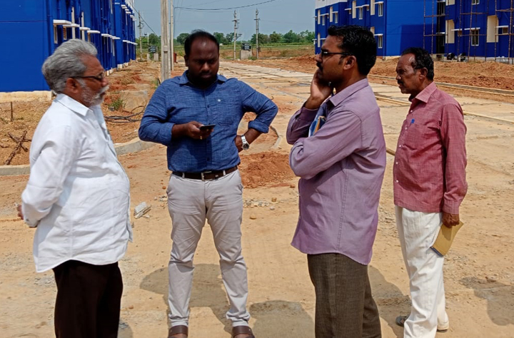 త్వరలో జి+3 ఇళ్లు పంపీణి