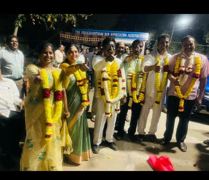 న్యాయవాదుల సంఘం ఎన్నికల ఫలితాలు