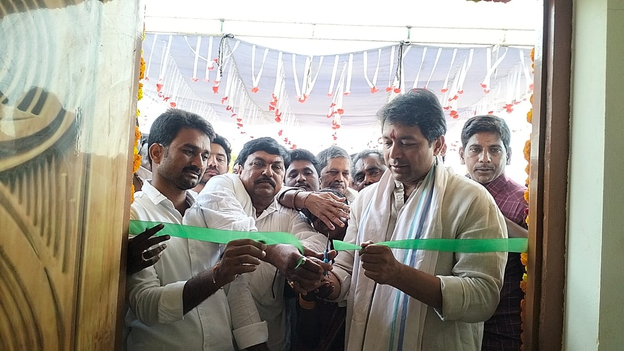 నూతన భవనాలు ప్రారంభం